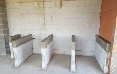 4.500-Liter-Becken – Unterbau