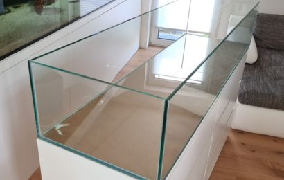 Aquarium 150x50x30cm (LxTxH) 225l NEU