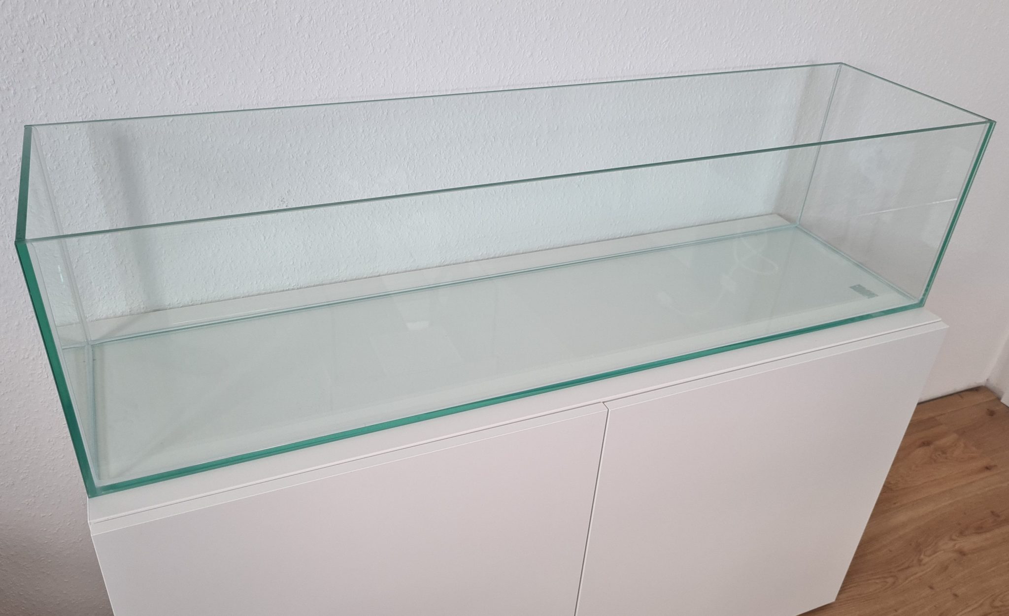 OptiWhite-Aquarium 120x40x30cm (LxTxH) 144l für IKEA Besta auf Lager ... - IMG 20210416 094143 2048x1251