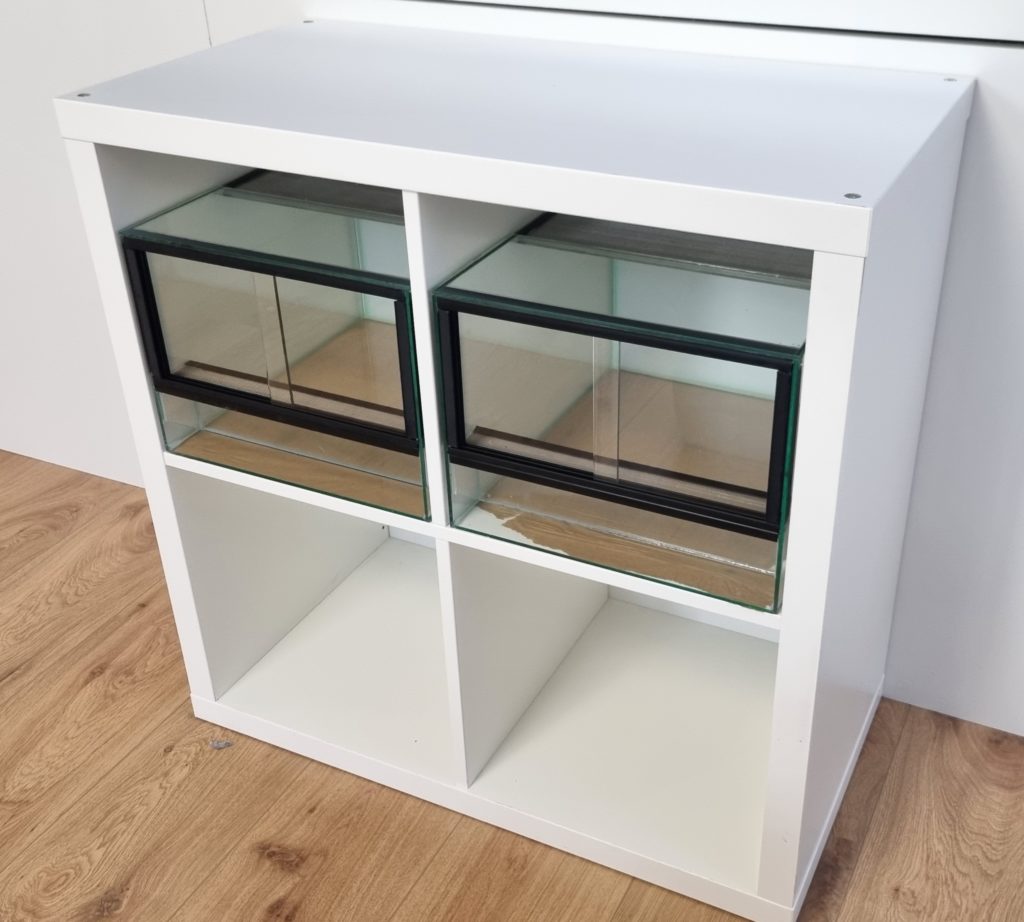 Terrarium 33x38x25cm (LxTxH) für IKEA Kallax AMAZONASBECKEN.eu