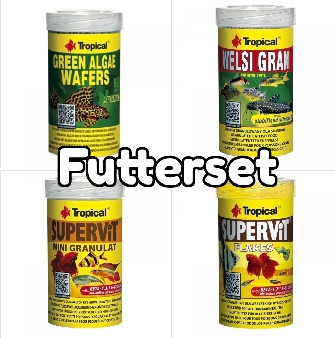 Futterset-Tropical