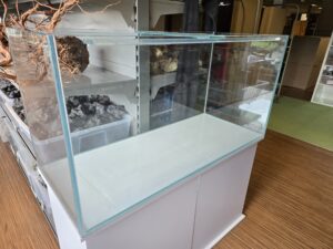 Restposten Aquarium Weißglas-Front/Seiten 120x50x60cm (LxTxH) 360l (auf Lager in PLZ 31555)